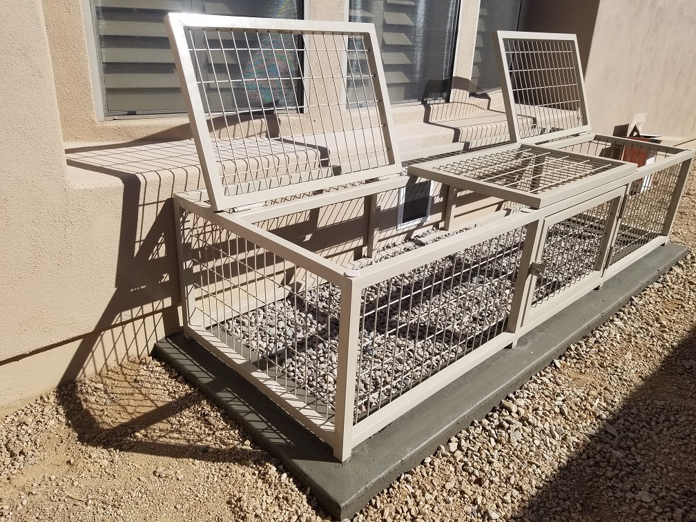 Scottsdale Outdoor kennels Installed
